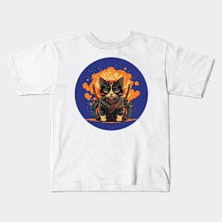 Ninja Kitten Kids T-Shirt